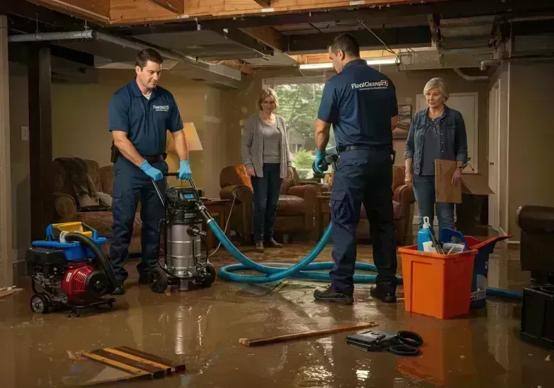 Basement Water Extraction and Removal Techniques process in Bedford Heights, OH