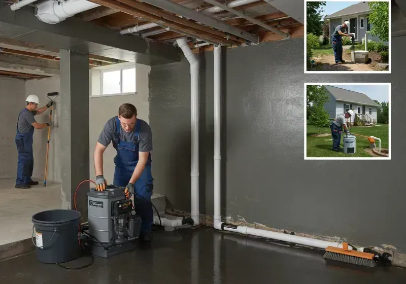 Basement Waterproofing and Flood Prevention process in Bedford Heights, OH